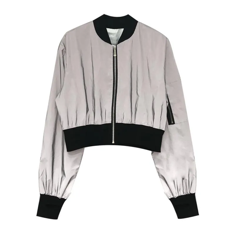 White Reflective Jacket SD01706